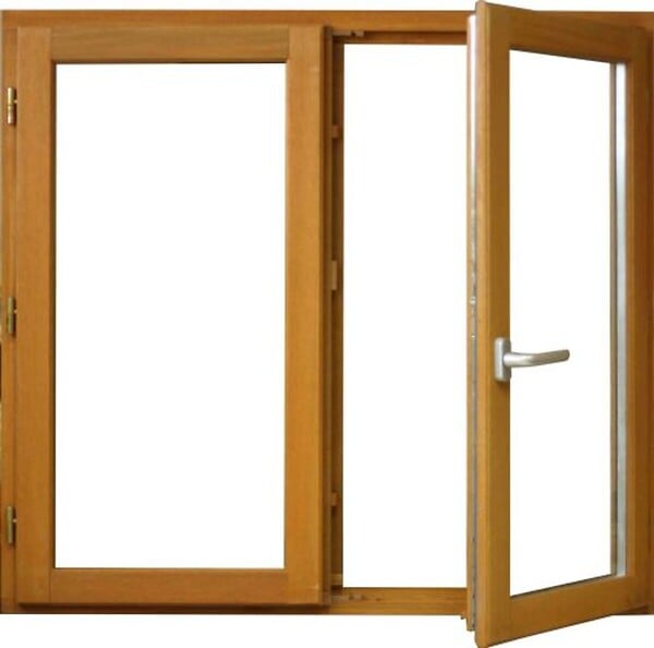 GD MENUISERIES - Fenetre Bois 2 Vantaux H165 x L80 cm Côte Tableau - large