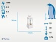PURLINE - Lanterne éthanol en acier inoxydable - vignette