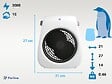 PURLINE - Chauffage de sol vertical 2000W - vignette