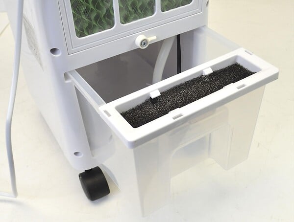 PURLINE - Refroidisseur par évaporation compact avec lamelles rabattables - large