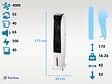 PURLINE - Rafraichisseur d'air par évaporation à débit élevé avec roues - vignette
