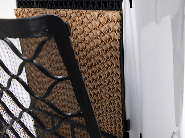 PURLINE - Rafraichisseur d'air par évaporation à débit élevé avec roues - large