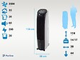 PURLINE - Rafraichisseur d'air par évaporation à débit élevé 6 vitesses - vignette