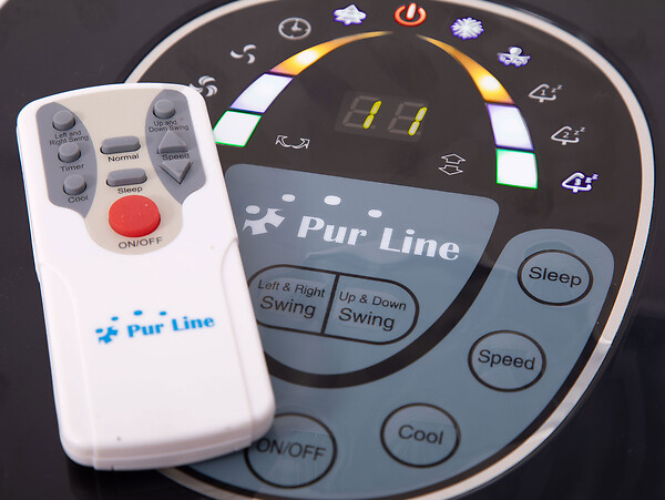 PURLINE - Rafraichisseur d'air par évaporation à débit élevé 6 vitesses - large