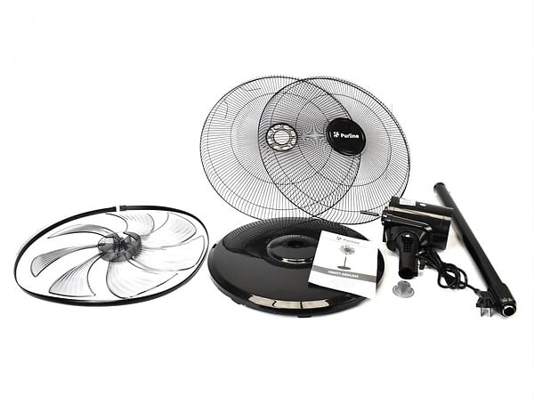 PURLINE - Ventilateur de sol industriel 100W avec 7 pales - large