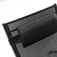 CONCEPT USINE - Transat ajustable et empilable avec pieds en acier noir LIMEA - vignette