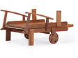 HABITAT ET JARDIN - Bain de soleil pliant en bois exotique "Tokyo" - Maple - Marron clair - Lot de 4 - vignette