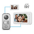 AVIDSEN - Visiophone filaire - compatible 2 familles avec double commande - Elia 2 Families - Avidsen - 112303 - vignette