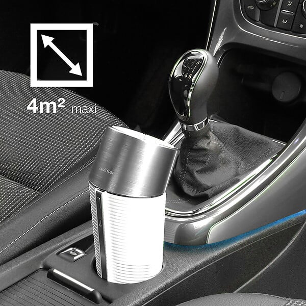 AVIDSEN - Purificateur d'air Clair-P1 - Voiture ou pièce de 4m² - Avidsen Noir - large
