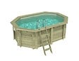 ALTANKA - Piscine hors sol en bois NEMO 4.3 x 3 - H.1.31 m, sable, fixations à sceller - BAS7303OSPI3 - vignette