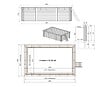 ALTANKA - Piscine hors sol en bois AQUA 4.65 x 2.85 - H.1.24 m, bleu pâle, fixations à visser - BAS7306OSPL - vignette