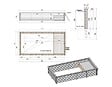 ALTANKA - Piscine hors sol en bois AQUA 8.5 x 4.35 - H.1.45 m avec plage, bleu pâle, fixations à visser - BAS7309OSPL+PLA309 - vignette