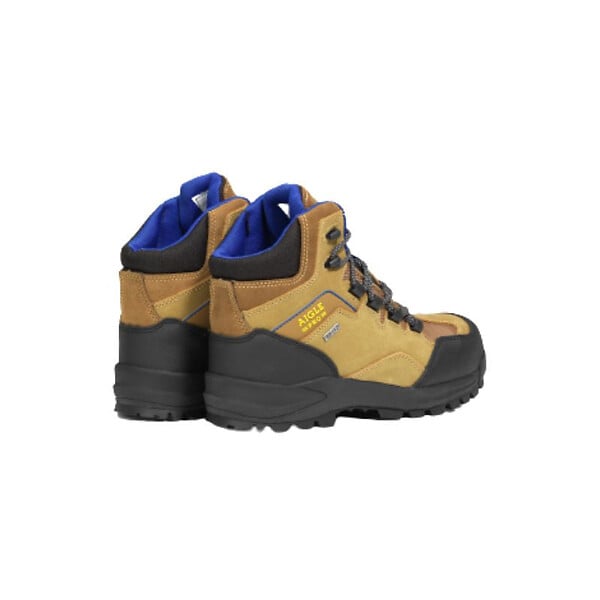 AIGLE - Chaussures de sécurité cuir AIGLE S3 NASSIO EVO CAMEL - étanche et respirante - large
