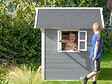 EXIT TOYS - Maisonnette en bois pour enfants Loft 100 Gris - Exit Toys - vignette