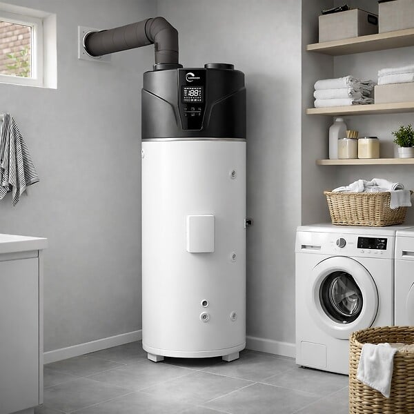 SANNOVER - Chauffe Eau Thermodynamique Monobloc Sol Stelios 200 L Air Ambiant / Air Extérieur Sannover - large