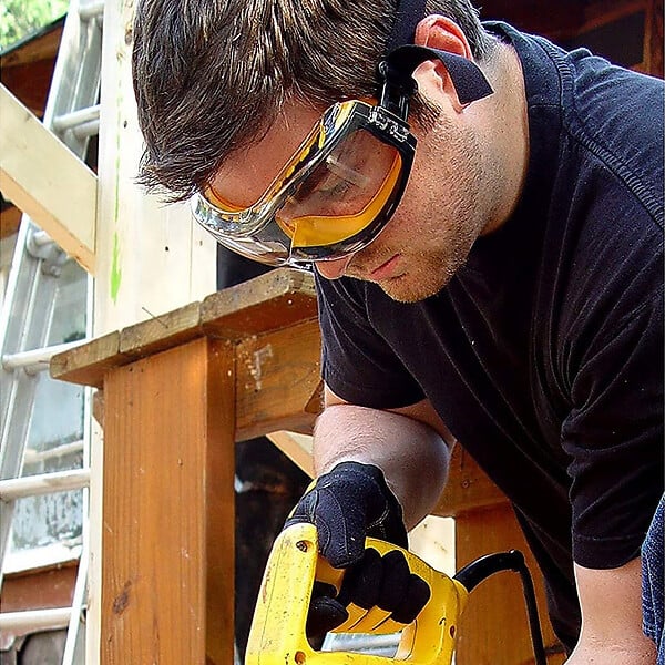DEWALT - Lunettes de protection DEWALT DPG82-11D avec anti-buée - large
