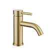 PLANETE BAIN - Mitigeur lavabo inox brossé doré avec bonde H 17.2 cm- Alois - vignette