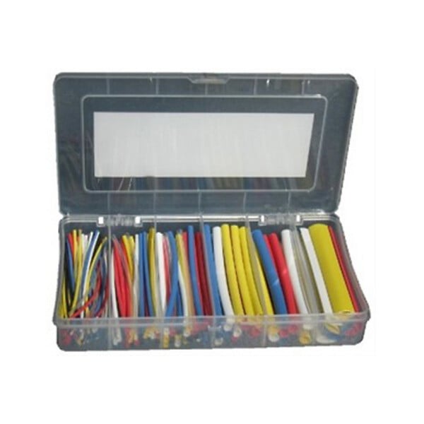 RAYTECH - THERMO MINI MIX-MULTICOLOR  - Assortiment de gaines thermo-rétractables prédécoupées 97mm - large