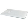 GODART - Receveur de douche 80x120 extraplat antidérapant blanc effet texturé + bonde - Ceane - vignette