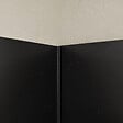 AURLANE - Pack 2 Panneaux Muraux en Aluminium Noir 90+120x210cm + Profilés Noir - WALL'IT - vignette