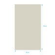 AURLANE - Panneau mural aluminium Ivoire 100 x 210 cm - WALL'IT - vignette