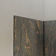AURLANE - Pack 3 Panneaux Muraux Pierre Venus 90+120+90 x 210cm et Profilés Noirs - STONE'IT - vignette