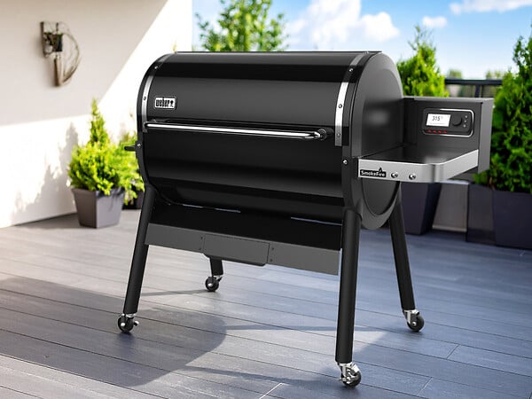 WEBER - Barbecue à pellets Weber Smokefire EX6 GBS + Plancha - large