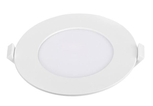HELLERMANNTYTON - Spot LED à encastrer 6W Diam ext 120mm int 95mm 360 lm 3000K Blanc chaud-PANASONIC - large