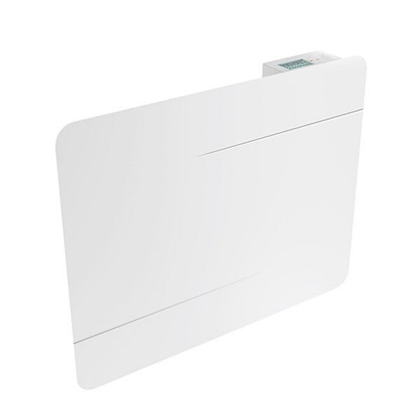 BATILEC - Radiateur à Inertie Fonte SIERRA 1000W - Programmable, Détection de Fenêtre Ouverte, Sécurité Enfant.Gestion Éco-Énergétique-BATILEC - large