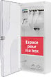 BATILEC - Tableau de Communication Grade 3TV – 8 Prises RJ45 Cat.6A STP – 10 Gb/s – DTIO 4FO FTTH – Amplificateur TV TNT/Satellite-BATILEC - vignette