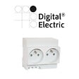 DIGITAL ELECTRIC - Double prise modulaire 16A-Digital Electric - vignette