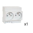 DIGITAL ELECTRIC - Double prise modulaire 16A-Digital Electric - vignette