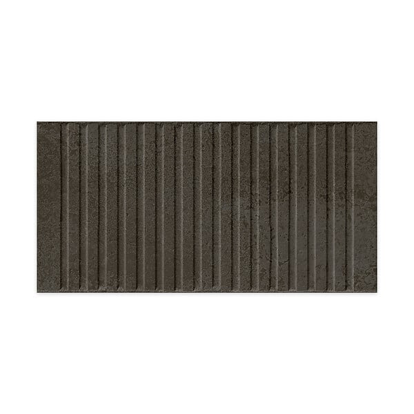 RO'MA NATURE - Carrelage Vintage Noir Linea 40x20x1,03 cm Tavira - Mur intérieur (vendu par carton de 0,96 m²) - large