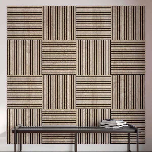 PROTOCOLE HOME - Panneau acoustique scandinave 60 x 60 cm - large