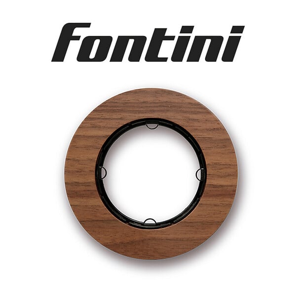 FONTINI - Plaque 1 poste noyer  DO-FONTINI - large