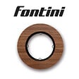 FONTINI - Plaque 1 poste noyer  DO-FONTINI - vignette