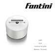 FONTINI - Va-et-vient metal chrome porcelaine blanche DO-FONTINI - vignette
