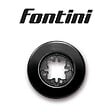 FONTINI - Plaque 1 poste porcelaine noire  DO-FONTINI - vignette