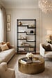 PROTOCOLE HOME - Bibliothèque étagère Noir Mat 100x30x180 cm - vignette