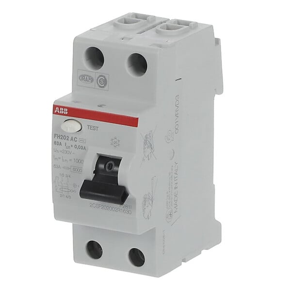 ABB - Interrupteur différentiel FH202 - 63A - Type AC - large