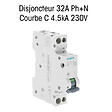 SIEMENS - Disjoncteur 32A Ph+N courbe C 4.5kA 230V-SIEMENS - vignette
