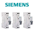 SIEMENS - 5SY3010-7KL LOT 3 DISJONCTEURS MODULAIRES 230V, 4,5kA, 1+N POLES, COURBE C, 10A-SIEMENS - vignette