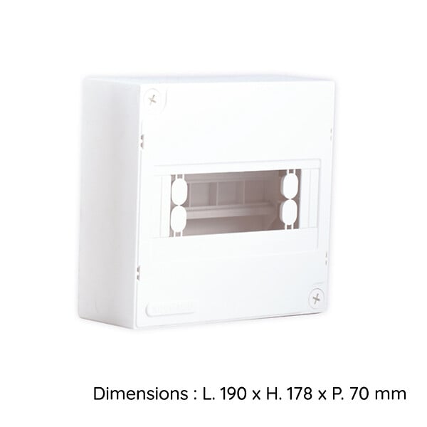 SIEMENS - Tableautin électrique 1 rangée 9 modules-SIEMENS - large