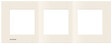 SIEMENS - Plaque Triple Beige DELTA VIVA - vignette