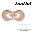FONTINI - Socle 2 postes hetre naturel  DO - vignette