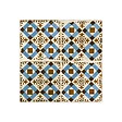 RO'MA NATURE - Carrelage Vintage effet Carreau ciment Bleu Knossos 45x45x0,95 cm Azoria - Sol et mur intérieur (vendu par carton de 1 m²) - vignette