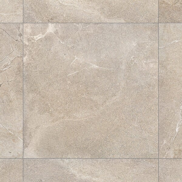 RO'MA NATURE - Carrelage effet Pierre Beige 90x90x0,9 cm In&Out Luzerio - Sol et mur intérieur et Sol extérieur (vendu par carton de 1,62 m²) - large