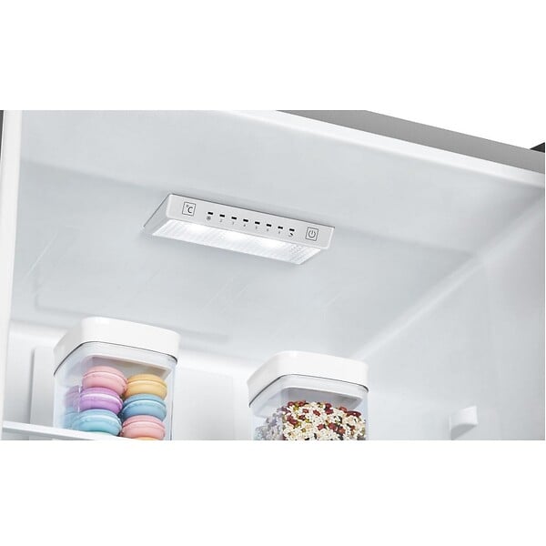 HISENSE - réfrigérateur combiné 60cm 336l métal - RB435N4WCE - large