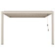 OVIALA - Pergola bioclimatique adossée 3x4m et 1 store bois crème - Oia - vignette