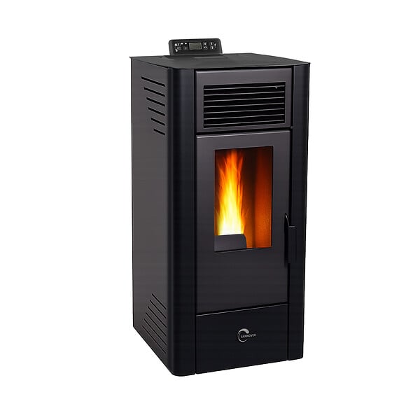 SANNOVER - Poêle à granulés air Anita 11,6 kW Noir Sannover - large